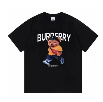 Vintage Graphic Tee black graphic T-shirt with bear print, T-Shirts CSSBuy spreadsheet find with QC photos available