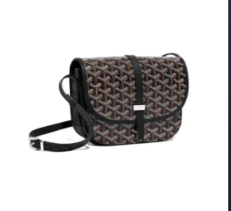 Nylon Crossbody Pouch brown patterned crossbody pouch bag with black strap, Accessories CSSBuy spreadsheet find with QC photos available